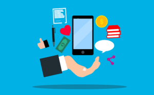 Free Mobile Phone Apps vector and picture