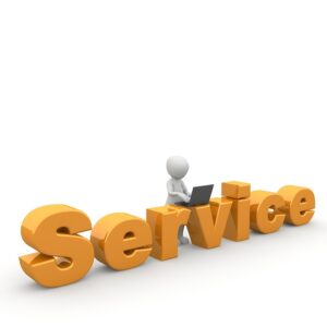 Free Service Reception illustration and picture