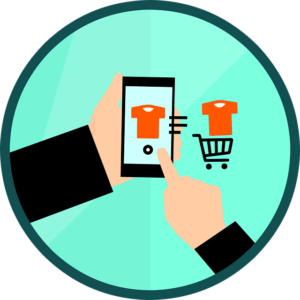 Free Shopping Online vector and picture
